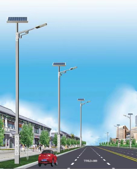 乌拉盖管委会城乡建设太阳能路灯